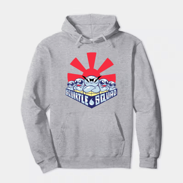 OG Squirtle Squad – Classic Pokémon Rebel Hoodie