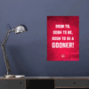 Ooh to Be a Gooner Arsenal Pride Poster