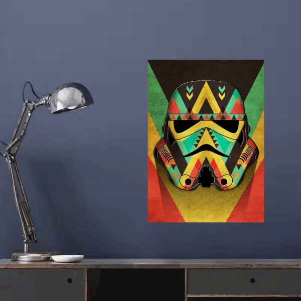 Organic Eco Stormtroopers Star Wars Poster
