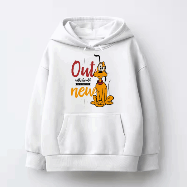 Out With the Old In With the New Pluto Vibes Hoodie