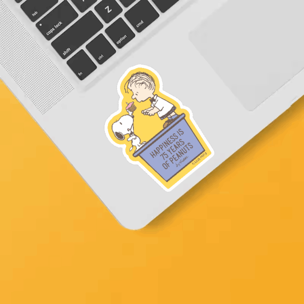 Peanuts 75 Years of Joy Sticker Peanuts 75 Years of Joy Sticker