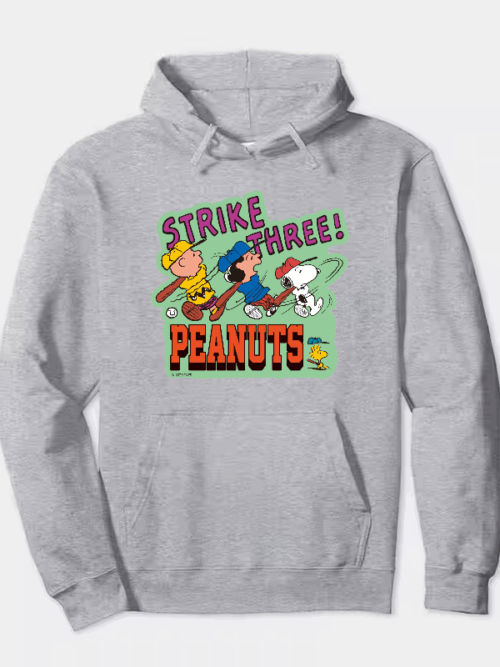 Peanuts Classic Strike Three Hoodie