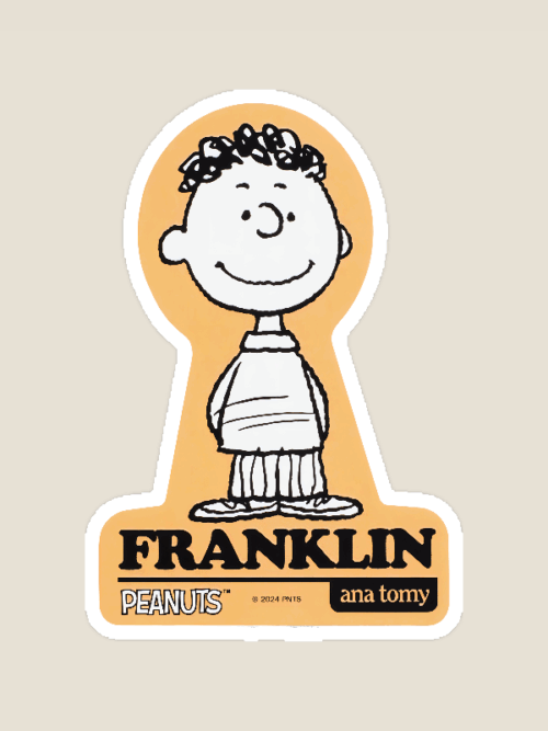 Peanuts Franklin Classic Cool and Calm Groove Sticker
