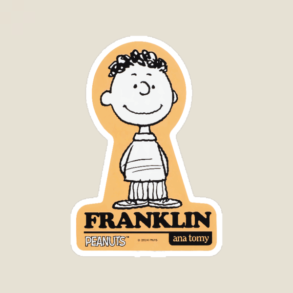 Peanuts Franklin Classic Cool and Calm Groove Sticker Peanuts Franklin Classic Cool and Calm Groove Sticker