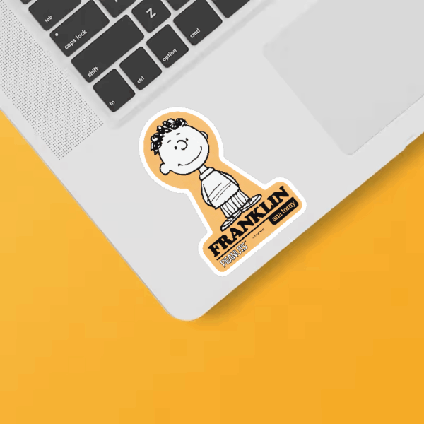 Peanuts Franklin Classic Cool and Calm Groove Sticker Peanuts Franklin Classic Cool and Calm Groove Sticker