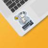 Peanuts Happy Dance Vibes with Snoopy & Woodstock Sticker
