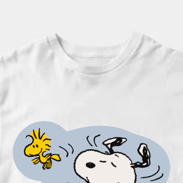Peanuts Happy Dance Vibes with Snoopy & Woodstock Unisex T-Shirt