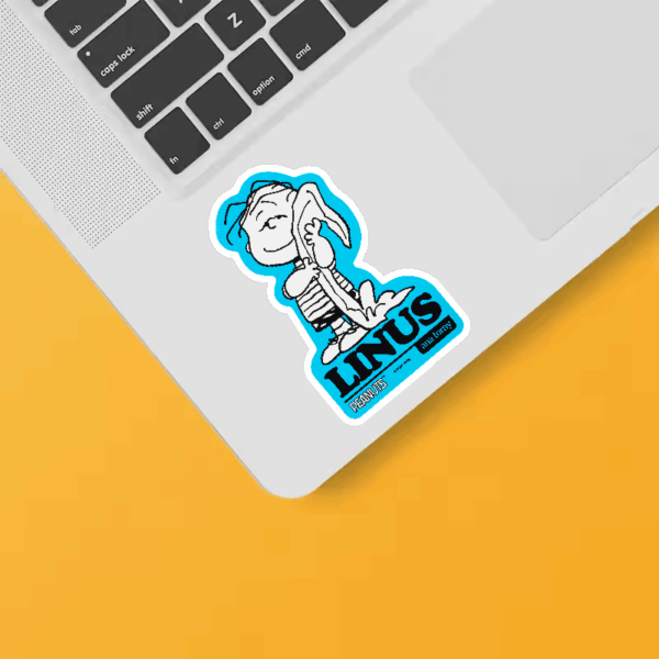 Peanuts Linus and His Legendary Blanket Sticker
