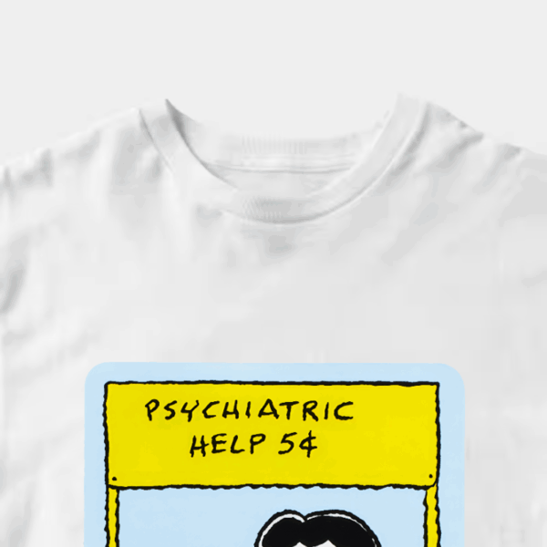Peanuts Lucy The Doctor Is In Charm Unisex T-Shirt