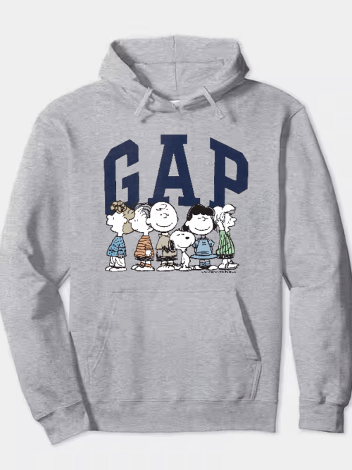Peanuts Snoopy and Gang Classic Cartoon Hoodie