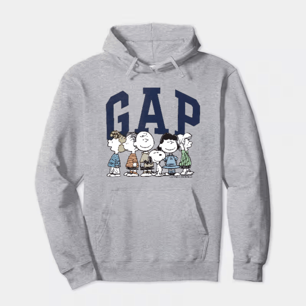 Peanuts Snoopy and Gang Classic Cartoon Hoodie