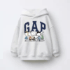 Peanuts Snoopy and Gang Classic Cartoon Kids Hoodie