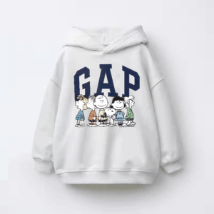 Peanuts Snoopy and Gang Classic Cartoon Kids Hoodie