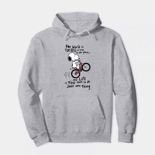 Peanuts Snoopy BMX Trick Adventure Hoodie
