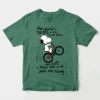 Peanuts Snoopy BMX Trick Adventure Unisex T-Shirt