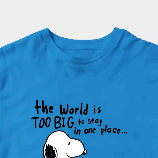 Peanuts Snoopy BMX Trick Adventure Unisex T-Shirt