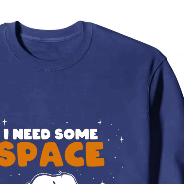 Peanuts Snoopy Floating in Space Cosmic Escape Crewneck Sweatshirt