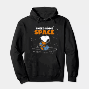 Peanuts Snoopy Floating in Space Cosmic Escape Hoodie