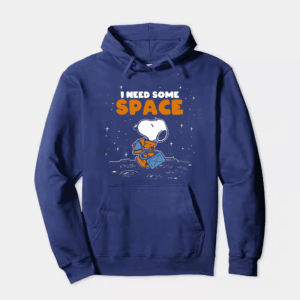 Peanuts Snoopy Floating in Space Cosmic Escape Hoodie