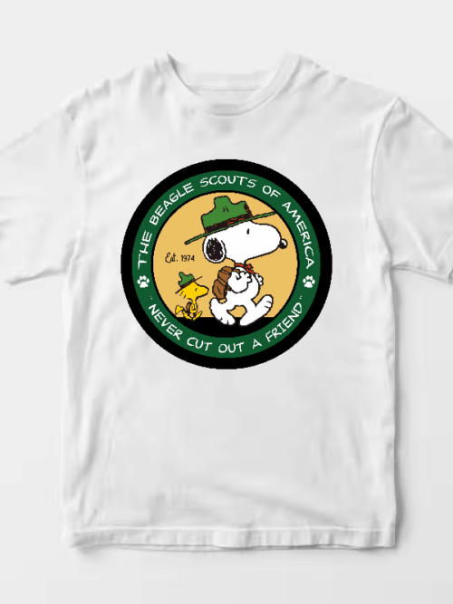 Peanuts Snoopy Woods Explorer Unisex T-Shirt