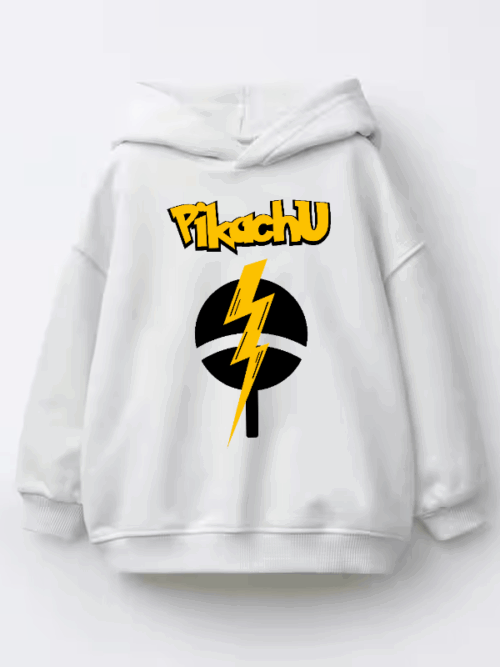 Pikachu Power Surge – Electric Pokémon Energy Kids Hoodie