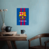 Pride of Catalonia FC Barcelona Poster