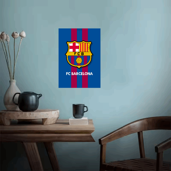 Pride of Catalonia FC Barcelona Poster