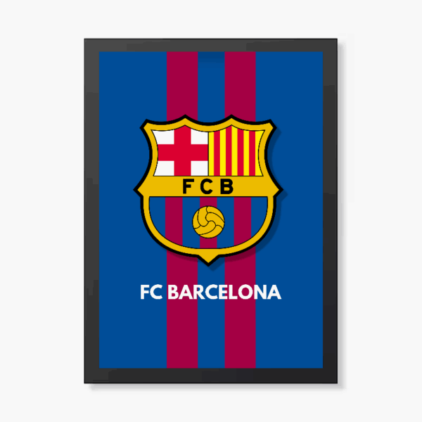 Pride of Catalonia FC Barcelona Poster
