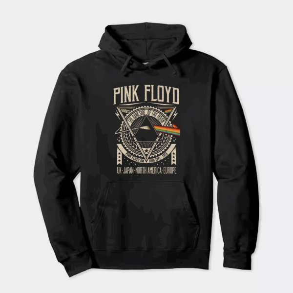 Psychedelic Pulse Pink Floyd Soundwave Hoodie