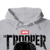 Punisher Style Trooper Skull Power and Grit Hoodie
