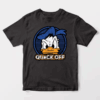 Quack Off Donald Duck Bold Mood Sticker Unisex T-Shirt