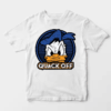 Quack Off Donald Duck Bold Mood Sticker Unisex T-Shirt