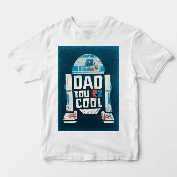 R2 Cool Dad Tribute Galactic Star Wars Unisex T-Shirt