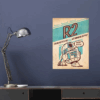 R2 Droid Recycling Vintage Star Wars Poster