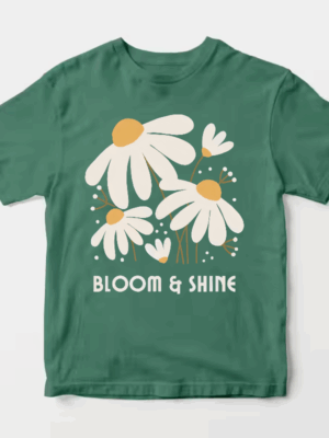 Radiant Lily Blossom Floral Beauty Unisex T-Shirt