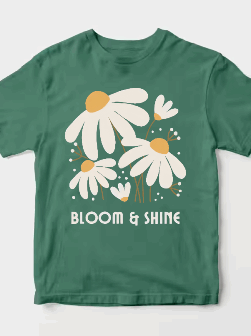 Radiant Lily Blossom Floral Beauty Unisex T-Shirt