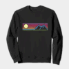 Rainbow Horizon Peaks Crewneck Sweatshirt