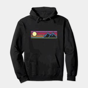 Rainbow Horizon Peaks Hoodie