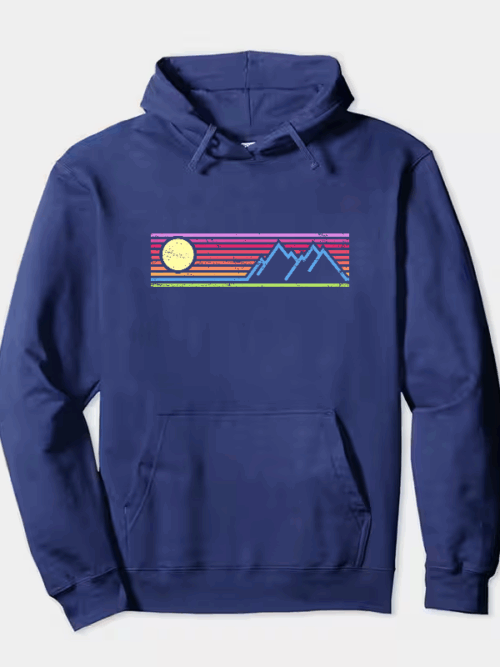 Rainbow Horizon Peaks Hoodie
