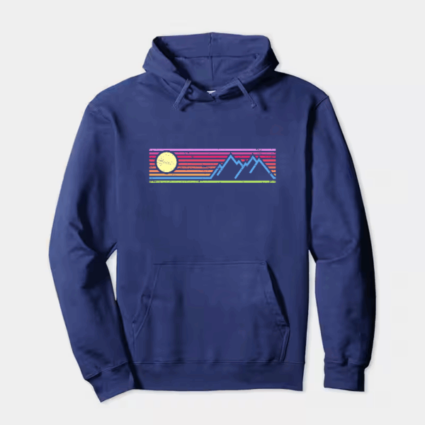 Rainbow Horizon Peaks Hoodie