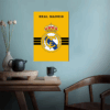 Real Madrid FC Golden Glory Poster