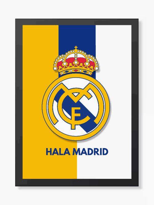 Real Madrid Hala Madrid Power Poster