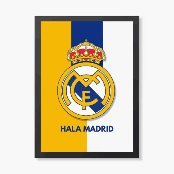 Real Madrid Hala Madrid Power Poster