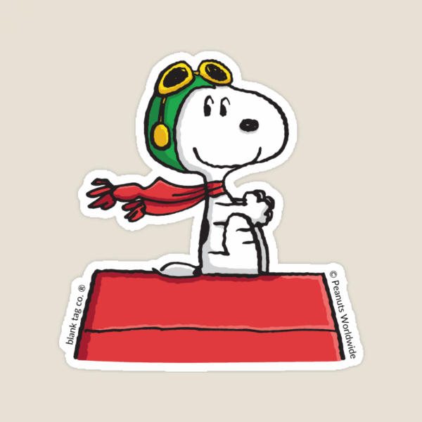 Red Baron Rival Snoopy Flight Peanuts Sticker Red Baron Rival Snoopy Flight Peanuts Sticker