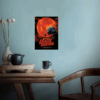Red Hot Sun Galactic Graveyard Poster