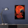 Red Hot Sun Galactic Graveyard Poster