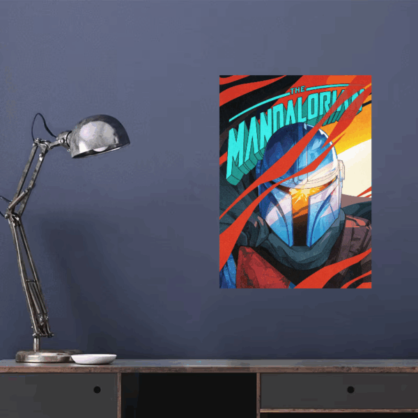 Reflections of the Way Mandalorian Poster