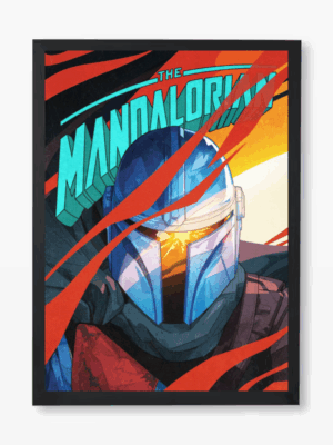 Reflections of the Way Mandalorian Poster