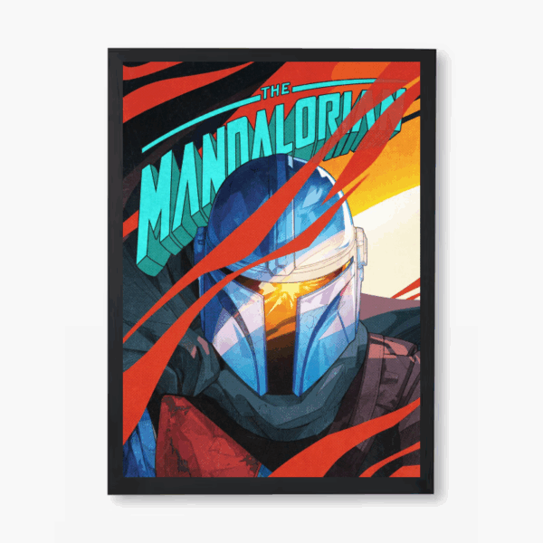 Reflections of the Way Mandalorian Poster