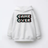 Retro Glitched Game Over Kids Hoodie
